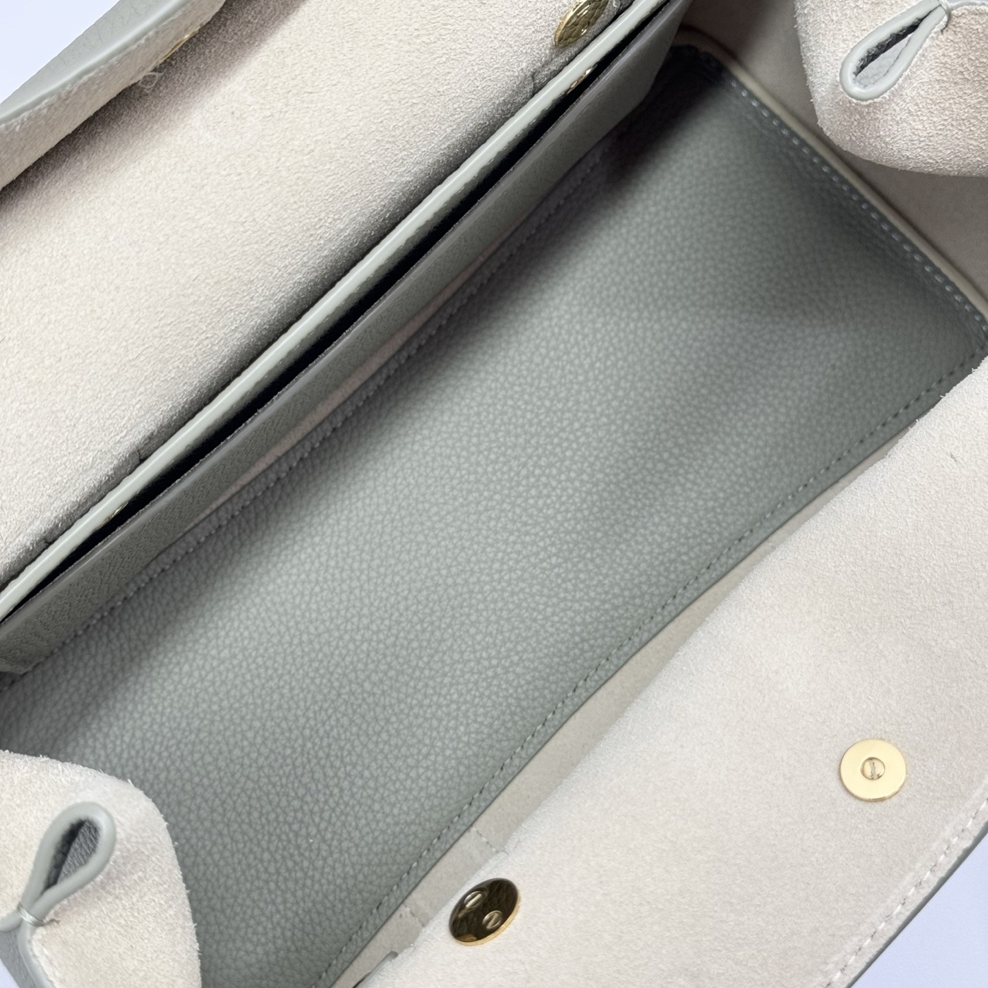 Loro Piana Loom bag L25 Calfskin Dried Taragon/Sun Gold | Loro Piana