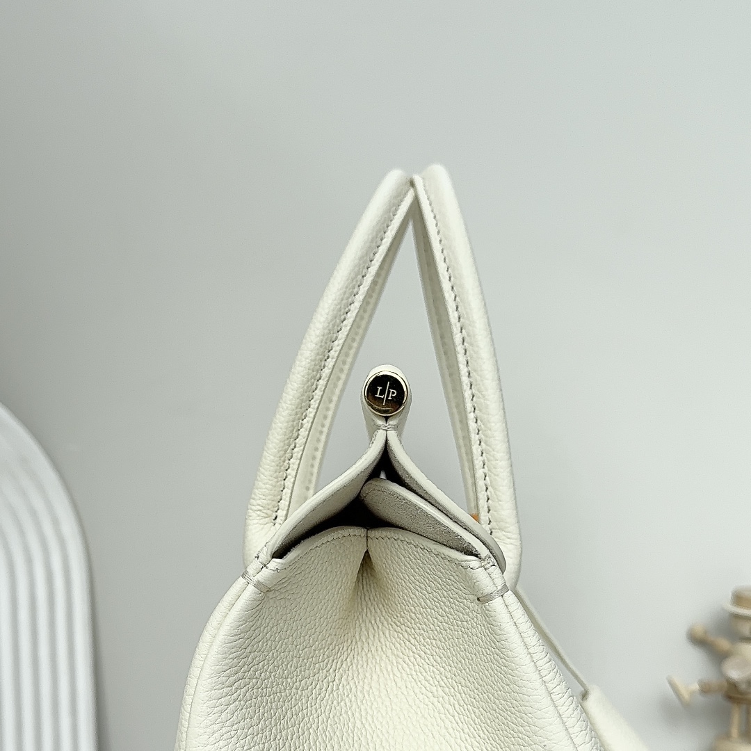 Loro Piana white Loom L25 Tote Bag in Leather For Women