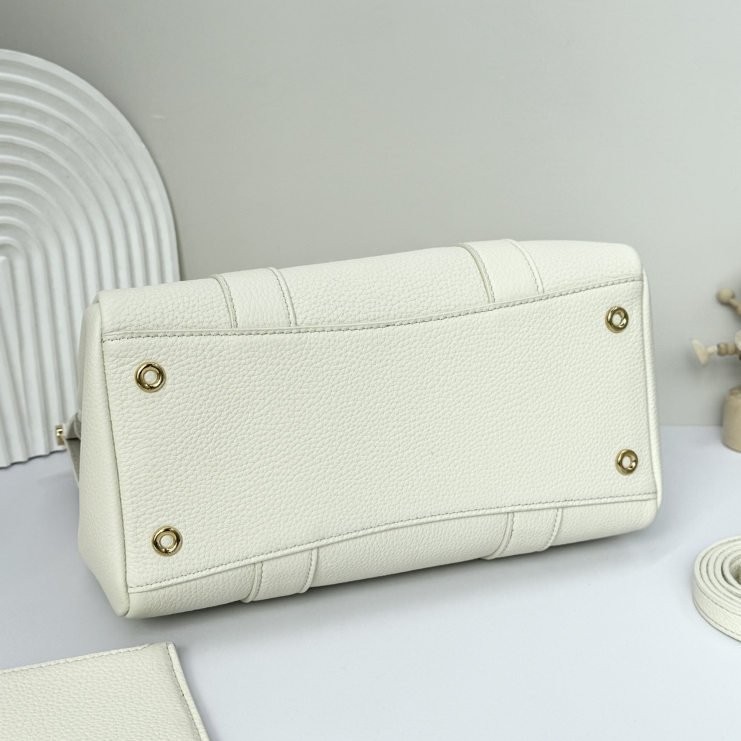 Loro Piana white Loom L25 Tote Bag in Leather For Women