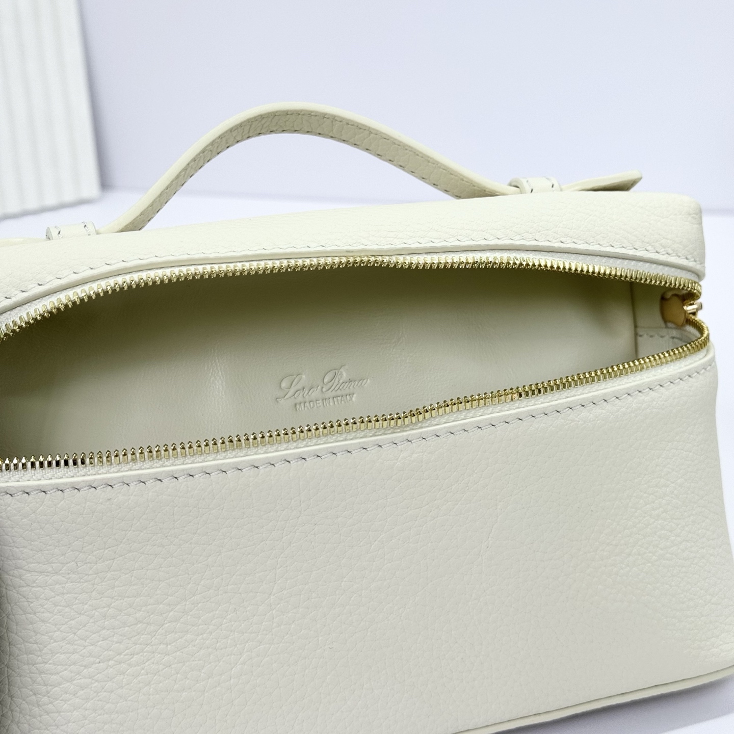 Leather clutch bag Loro Piana Beige in Leather - 45591400