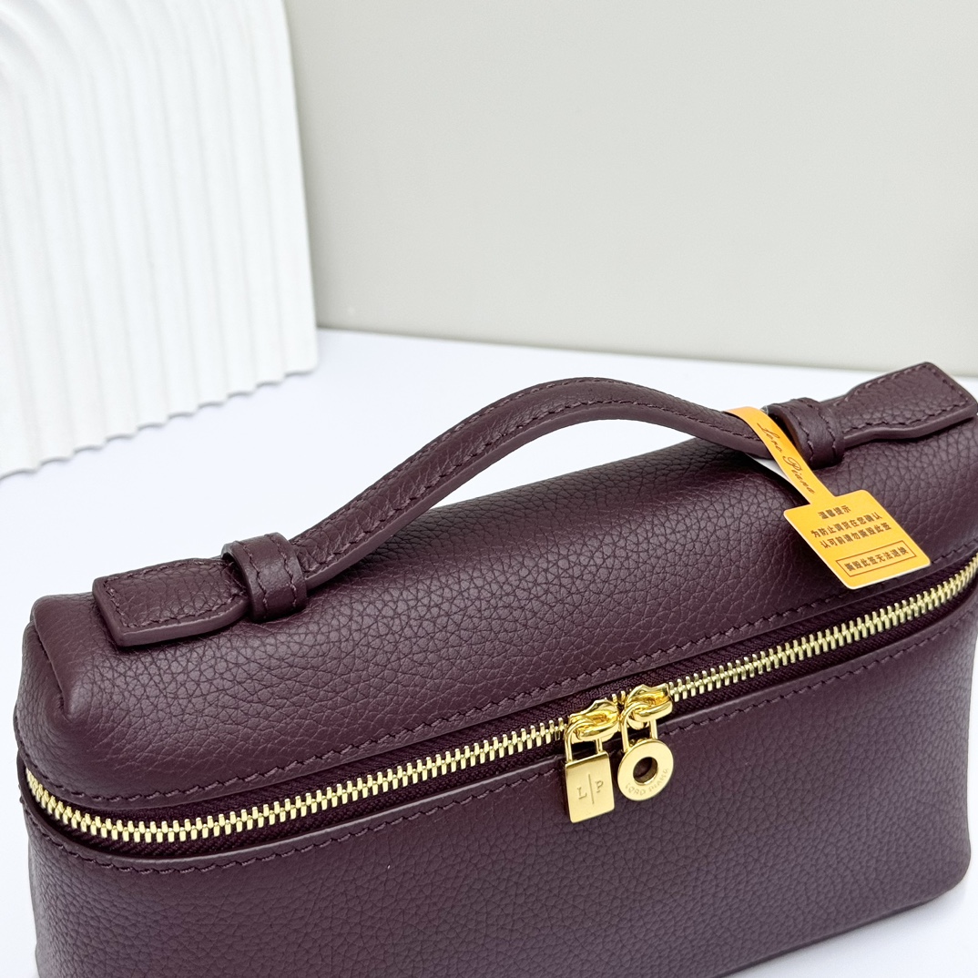 Brown Loro Piana Extra Pocket Bag Loro Piana 27 Extra Bag Loro Piana Burgundy iW Satchel