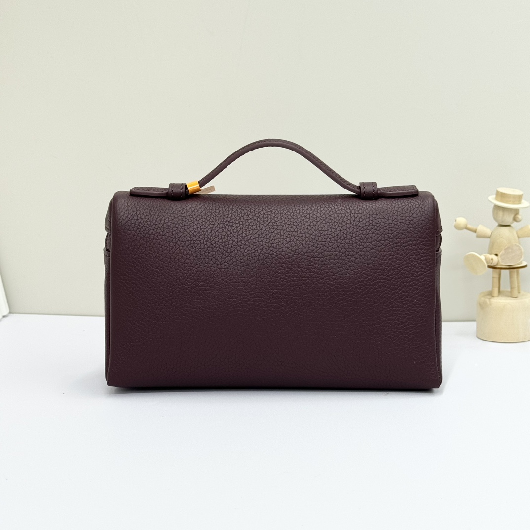 Brown Loro Piana Extra Pocket Bag Loro Piana 27 Extra Bag Loro Piana Burgundy iW Satchel