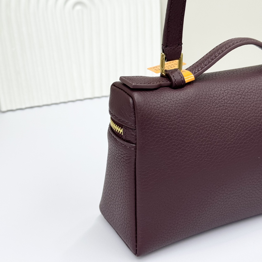 Brown Loro Piana Extra Pocket Bag Loro Piana 27 Extra Bag Loro Piana Burgundy iW Satchel