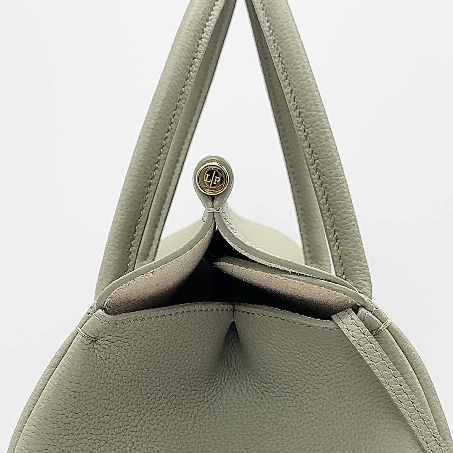 Loro Piana Green Loom L25 Tote Bag in Leather for Women