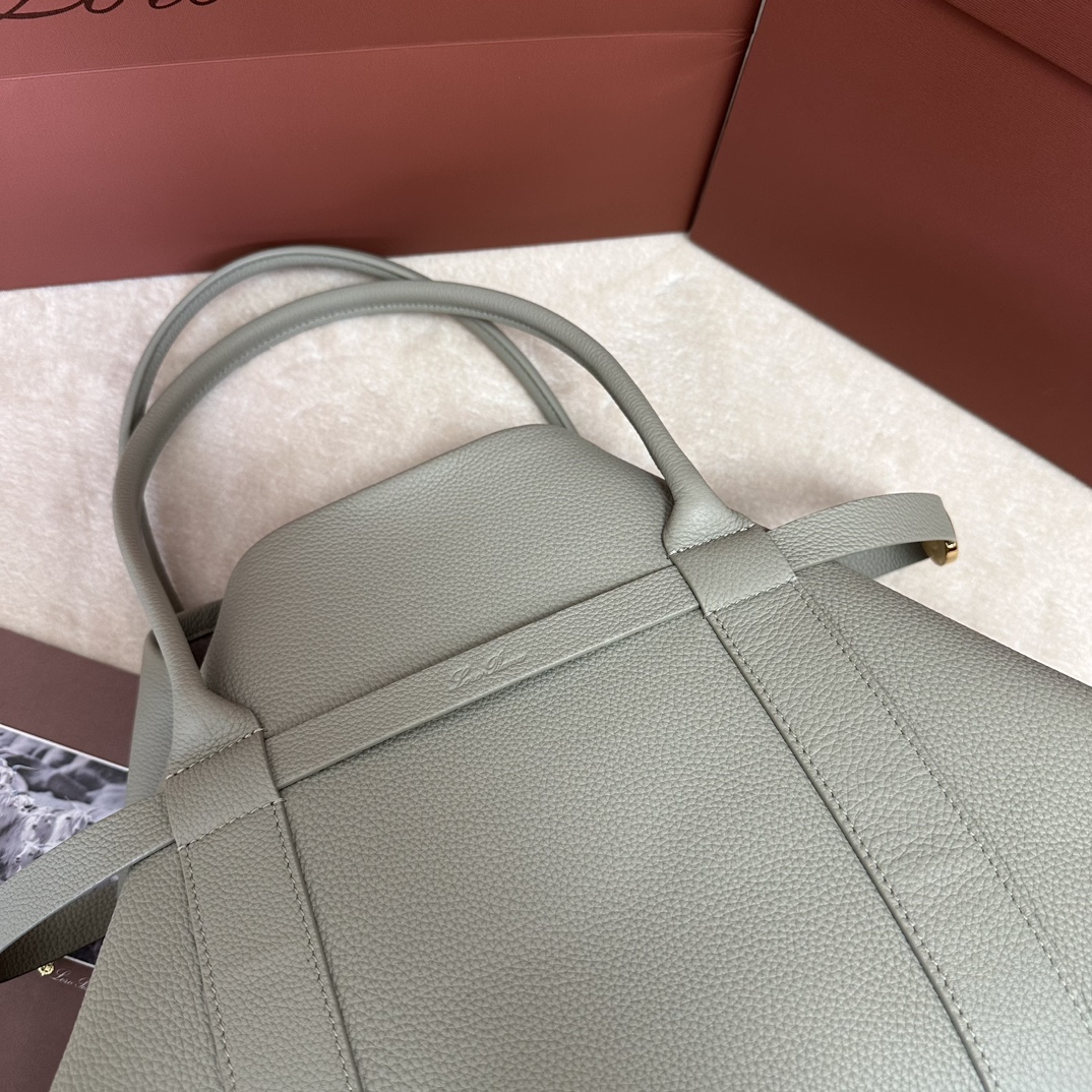 Loro Piana Ghiera Shoer Leather Crossbody Women's