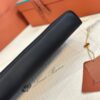 LORO PIANA Grained Calfskin Extra Pocket Pouch L29 black