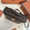 Loro Piana Extra Pocket backpack L23.5 Grained Calfskin brown/Sun