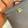 Loro Piana Extra Pocket backpack L23.5 Grained Calfskin brown/Sun