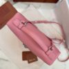 Loro Piana Extra Pocket L23.5 leather backpack pink Loro Piana