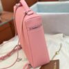 Loro Piana Extra Pocket L23.5 leather backpack pink Loro Piana