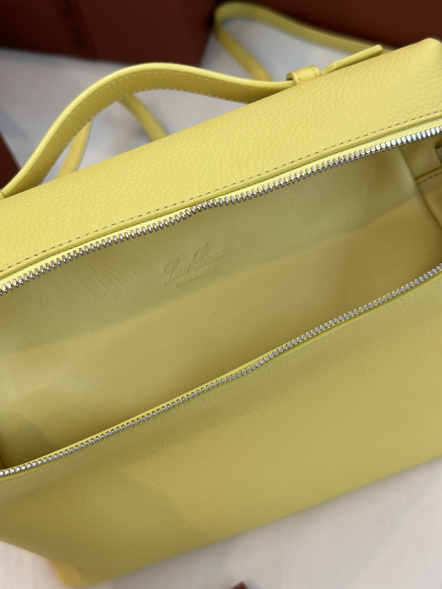 Loro Piana Extra Pocket L23.5 leather yellow Loro Piana