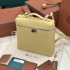eBay Loro Piana Extra Pocket Backpack bag yellow