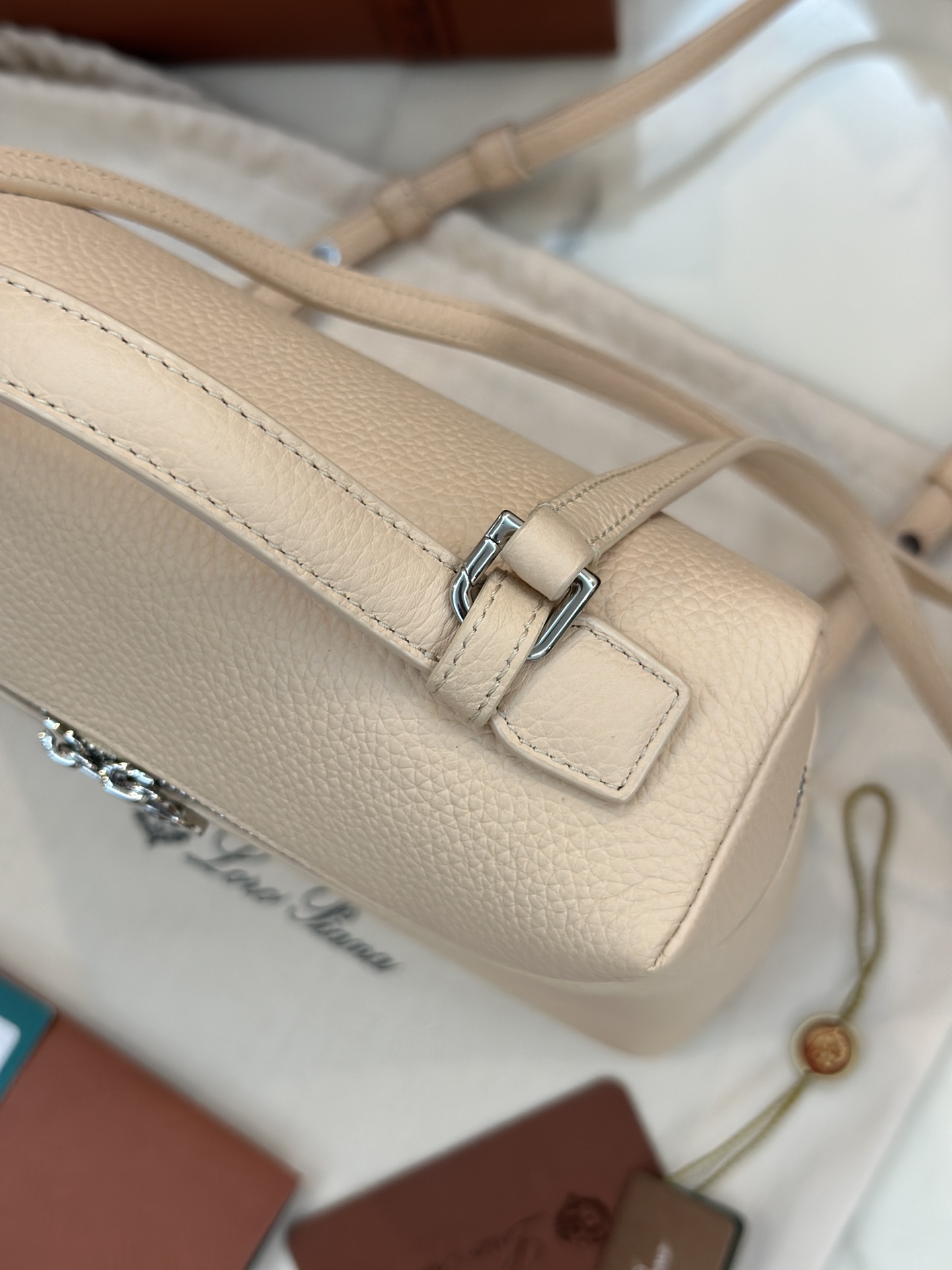 eBay Loro Piana Extra Pocket Backpack bag pink