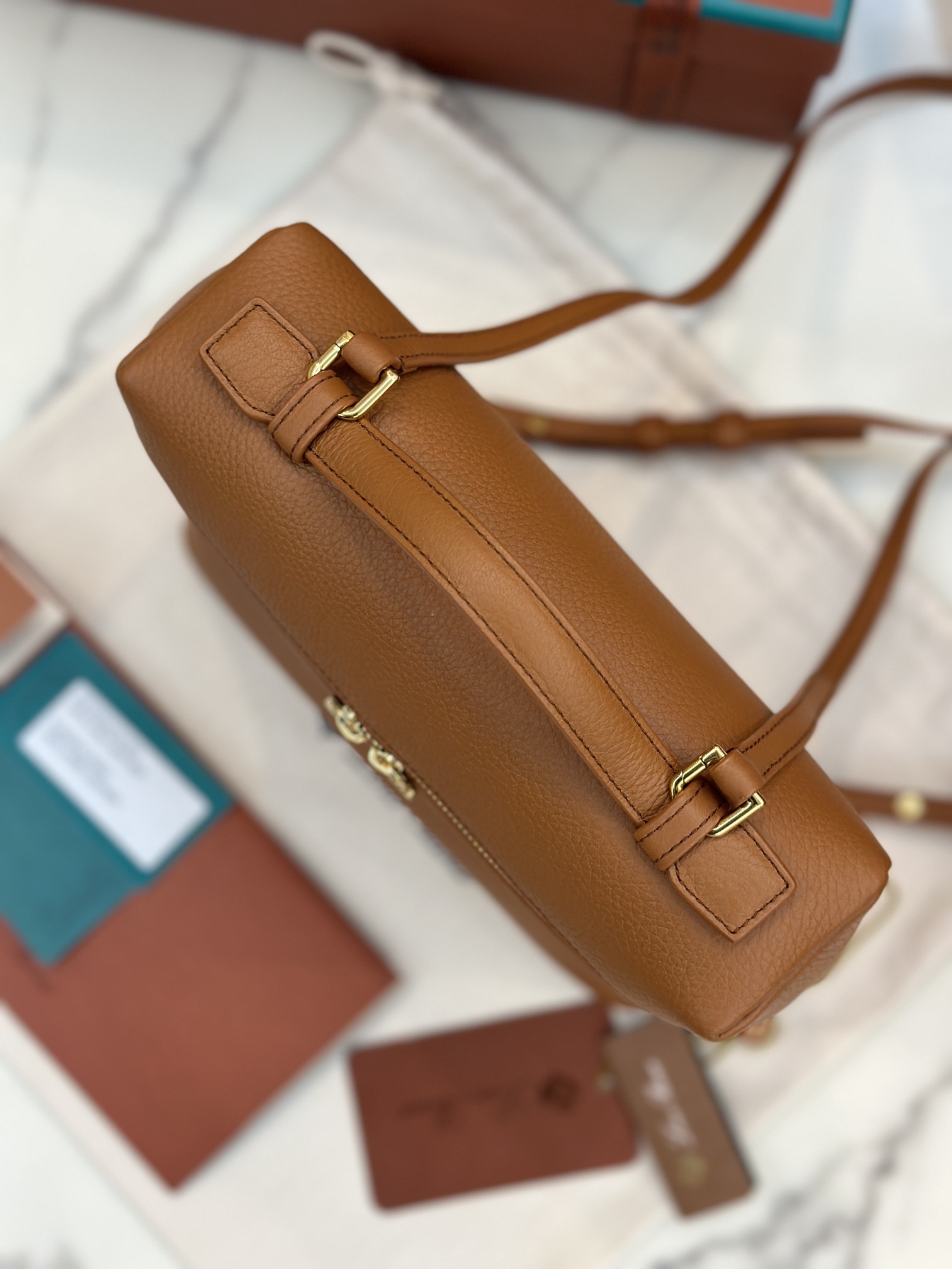 eBay Loro Piana Extra Pocket Backpack bag brown