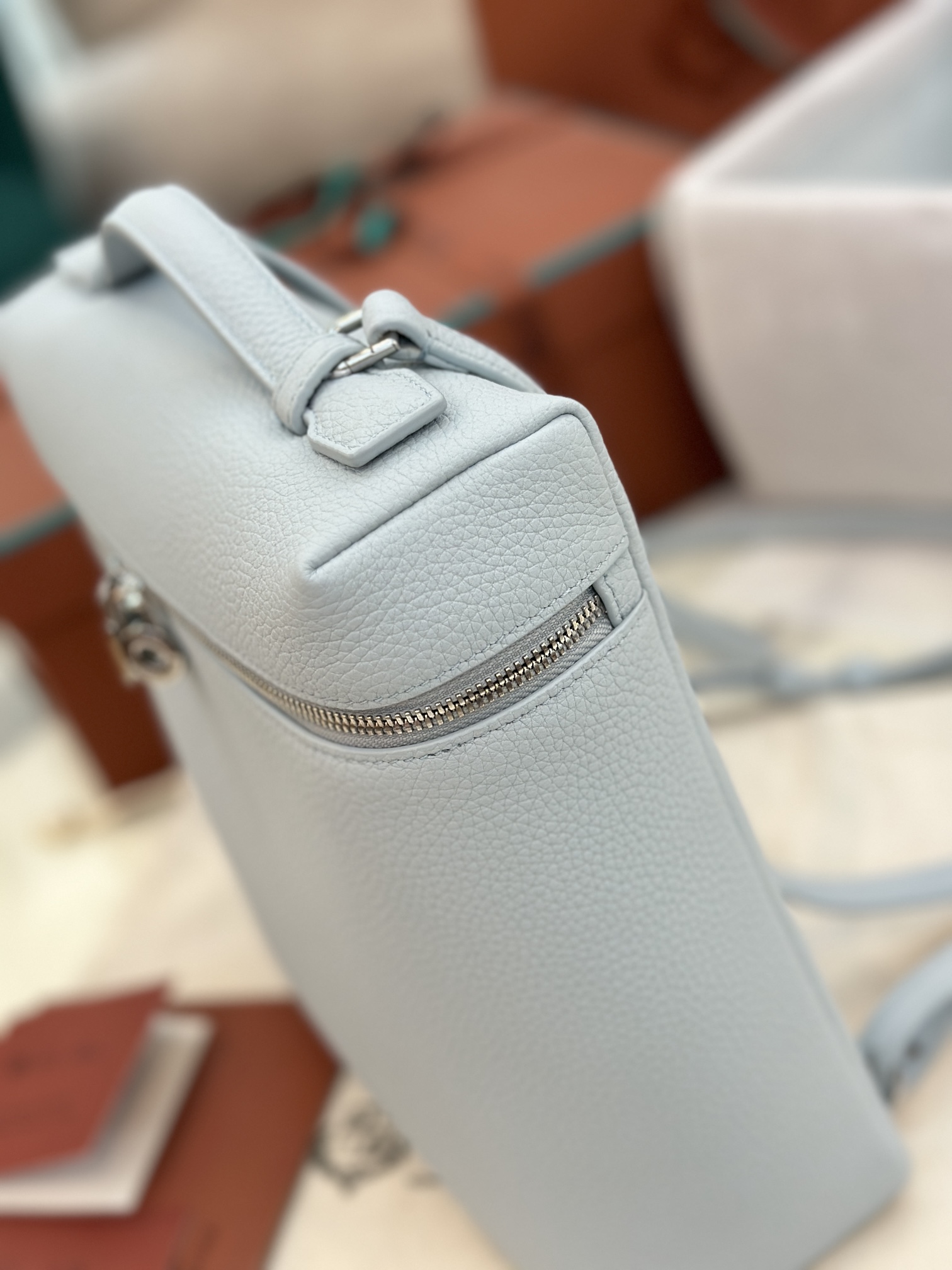 eBay Loro Piana Extra Pocket Backpack bag blue sky L332210