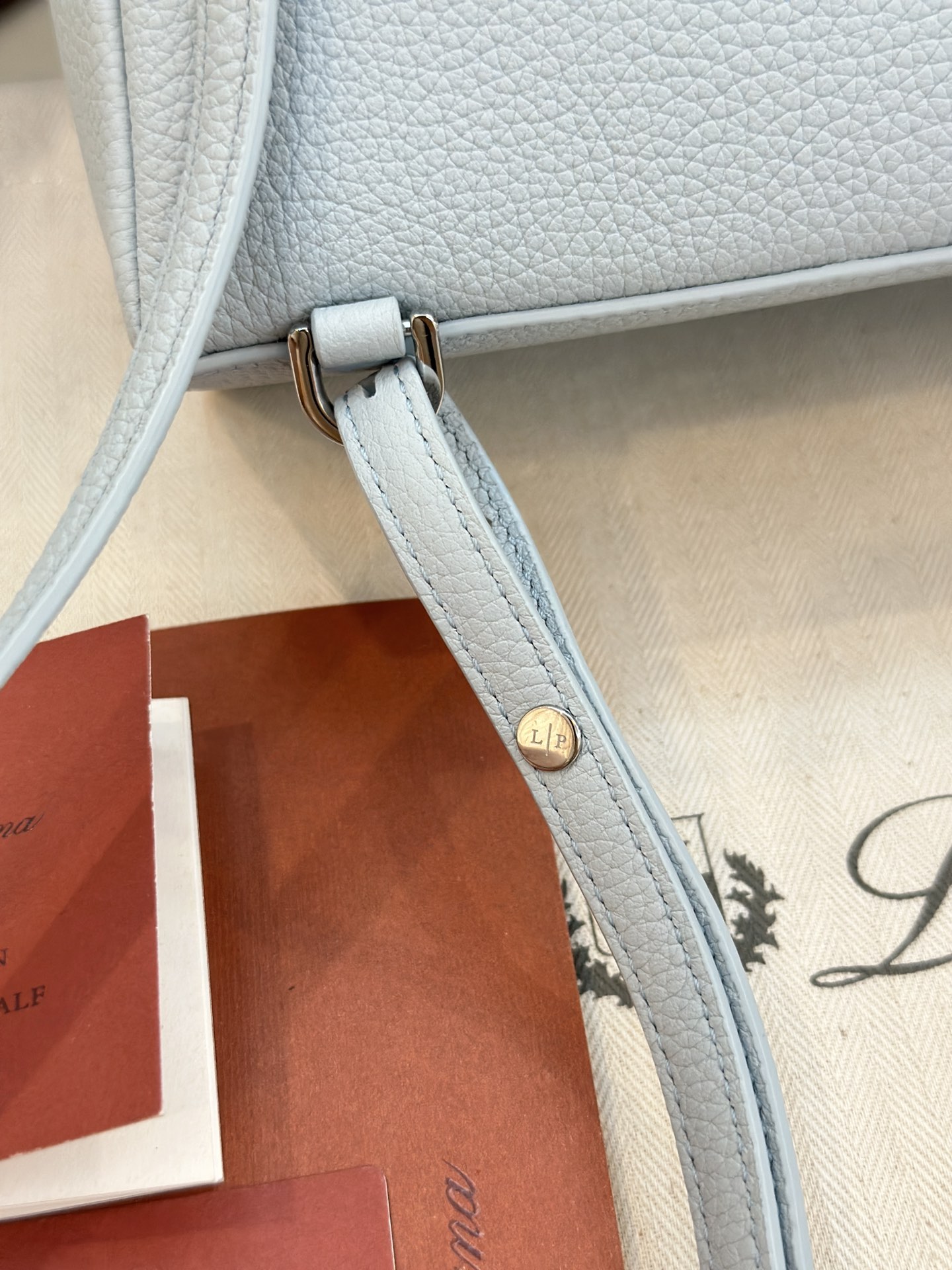 eBay Loro Piana Extra Pocket Backpack bag blue sky L332210