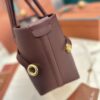 Loro Piana Ghiera Shopper Large Calfskin Azuki Beans/Sun Gold | Loro