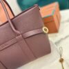 Loro Piana Ghiera Shopper Large Calfskin Azuki Beans/Sun Gold | Loro