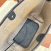 Loro Piana Ghiera Shopper Small Calfskin Blue Navy/Sun Gold | Loro Piana