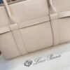 Loro Piana Ghiera Shoer Leather Crossbody Women's pink