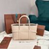 Loro Piana Ghiera Shoer Leather Crossbody Women's pink