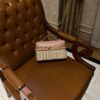 Loro Piana Extra Pocket L27 pink Crossbody Bag in Wick