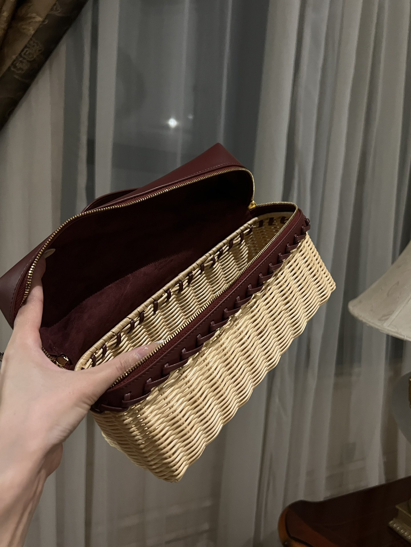 Loro Piana Extra Pocket L27 Brown Crossbody Bag in Wick