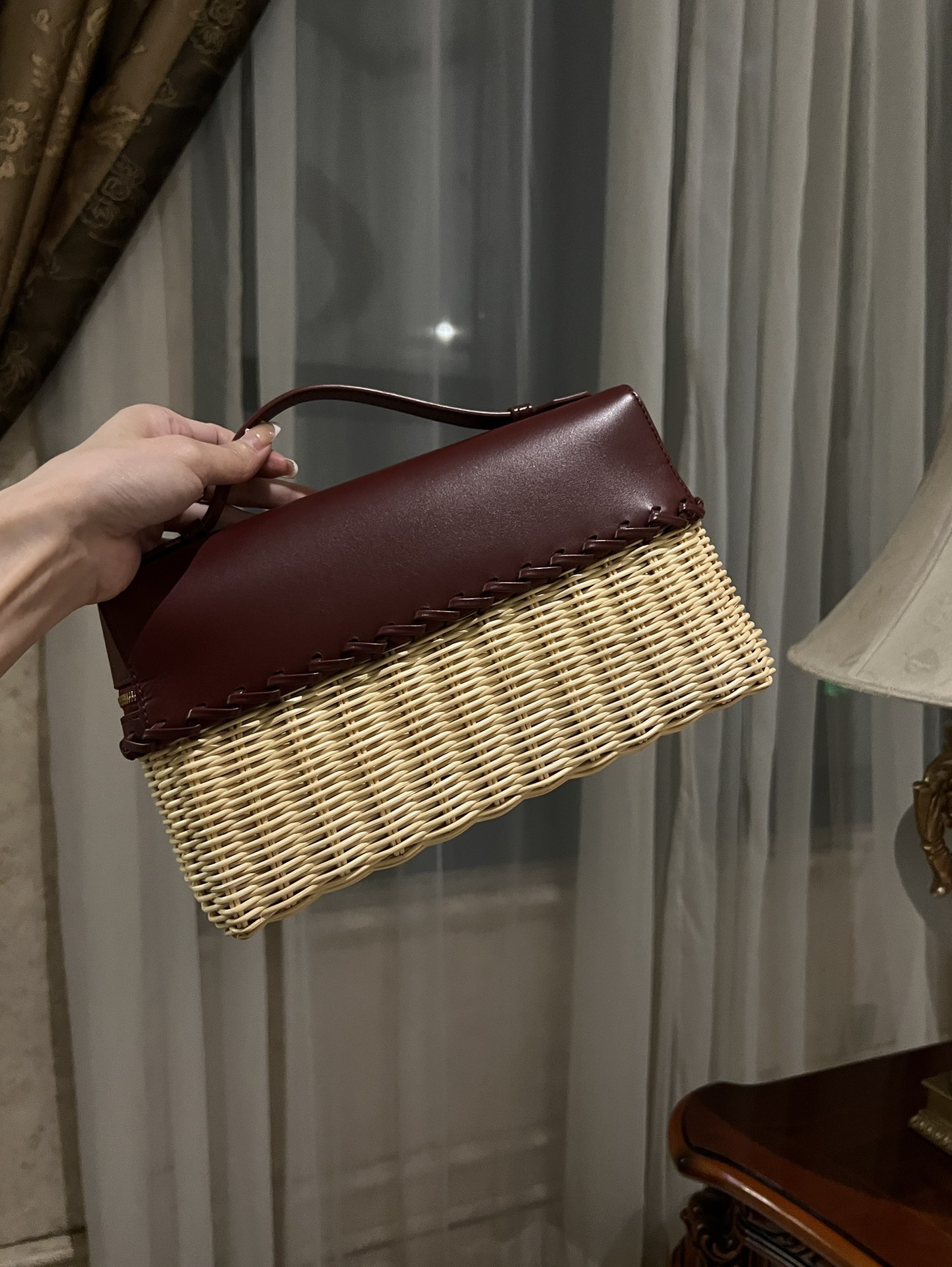 Loro Piana Extra Pocket L27 Brown Crossbody Bag in Wick