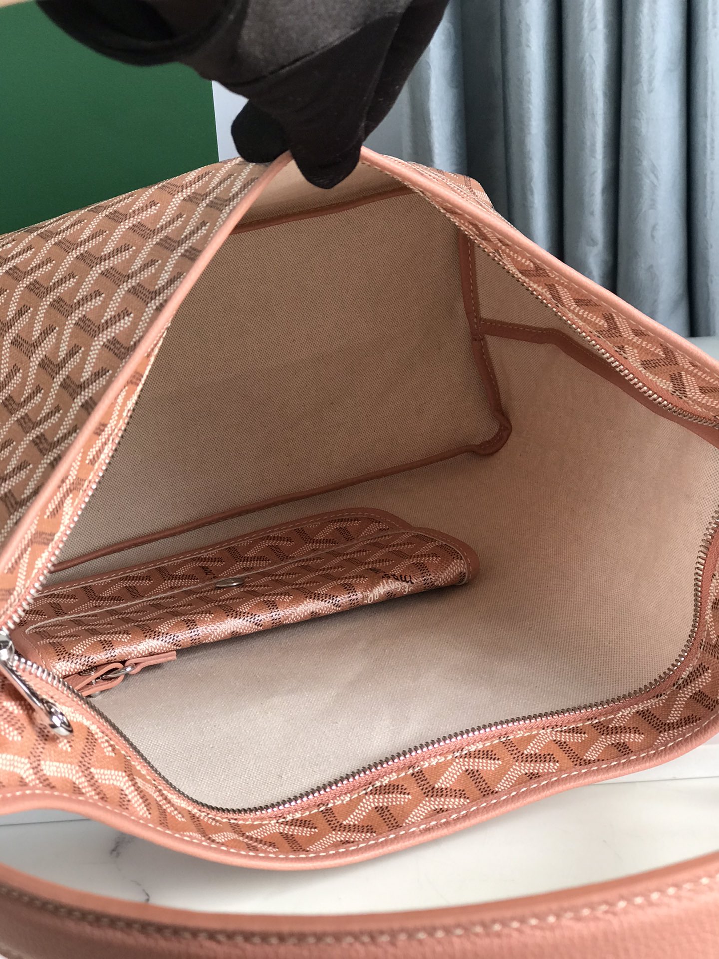 Goyard Bohème Hobo Bag Women's Tote Pink