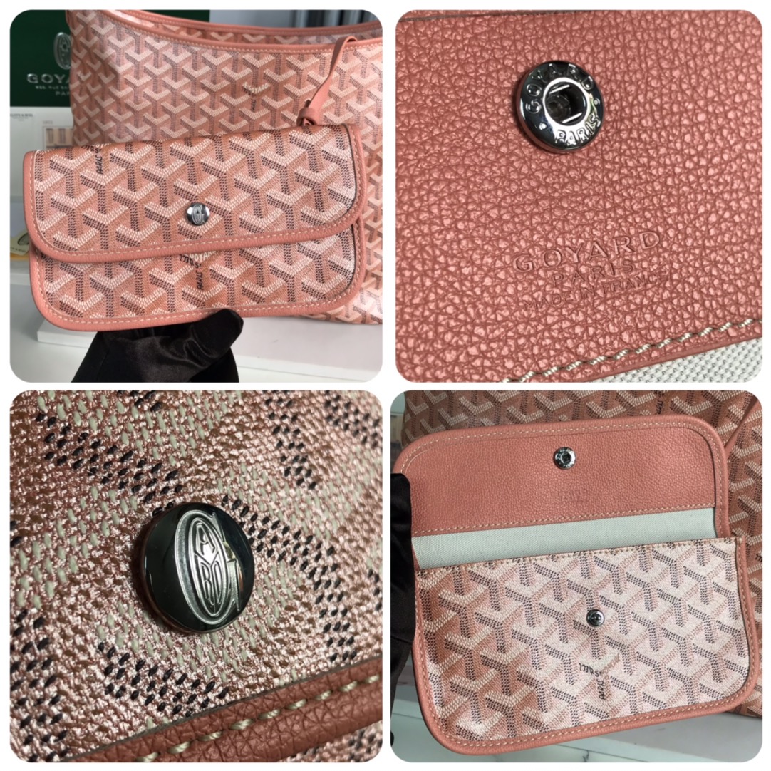 Goyard Bohème Hobo Bag Women's Tote Pink