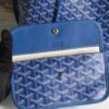 Goyard Anjou PM Reversible Tote Bag in Blue Goyardine