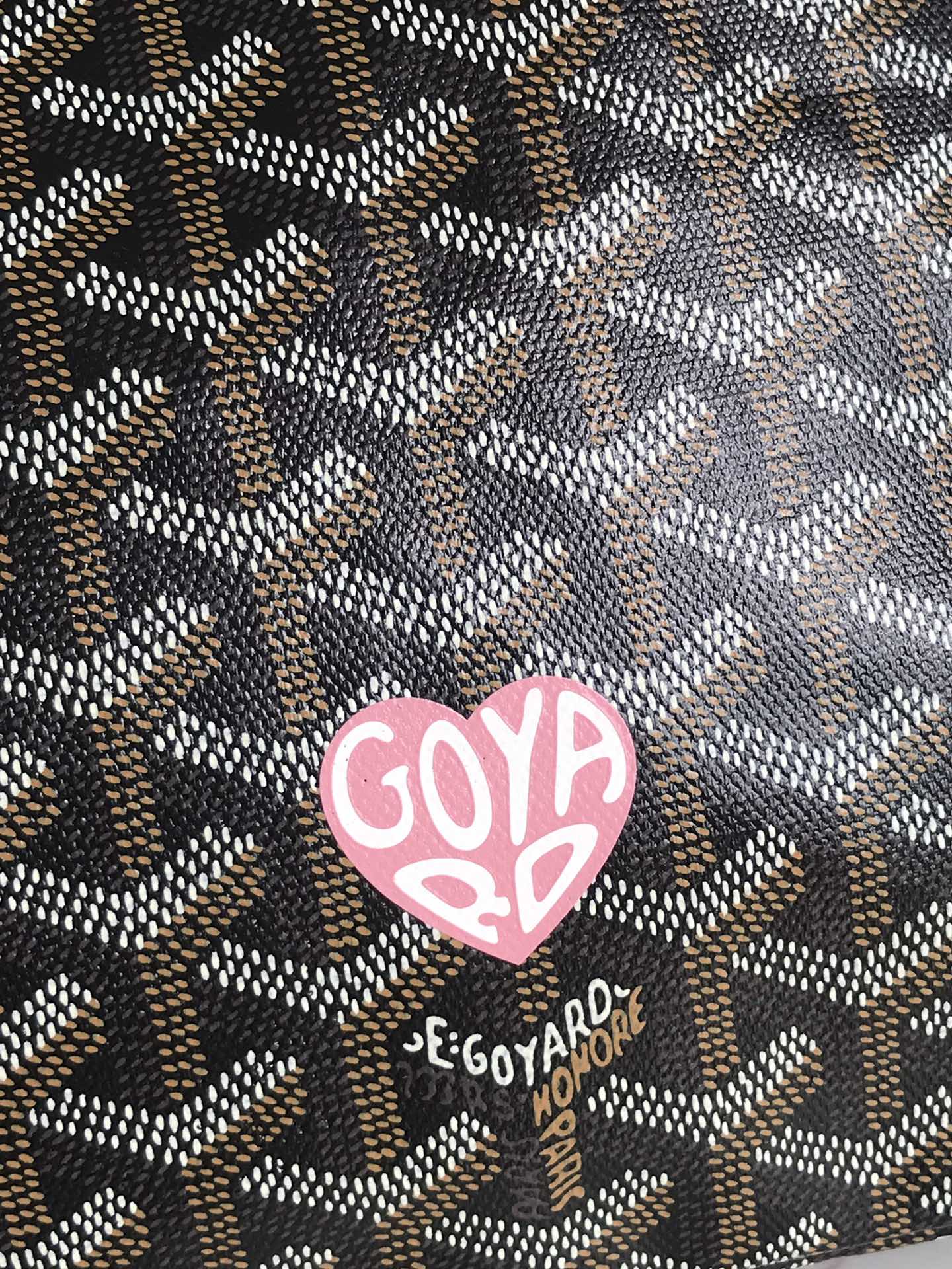 Goyard Bohème Hobo Bag Black Women's Tote Bag Black