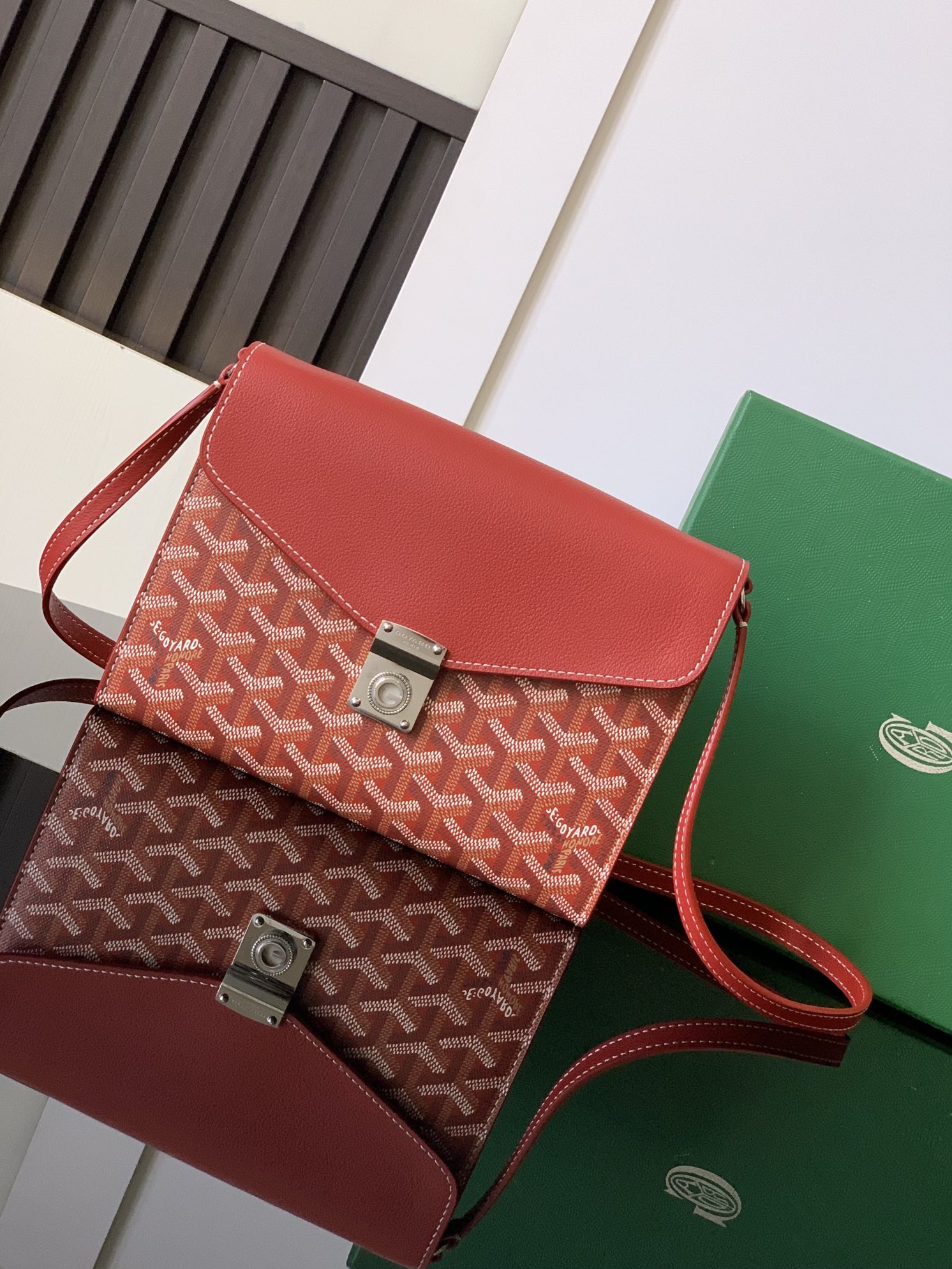 Goyard Goyardine Chypre 2024 w/ Tags – red Crossbody Bags, Handbags –