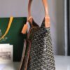 GOYARD Goyardine Boheme Hobo Black Gold 1383144 |