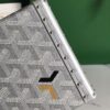 Goyard silver Coated Canvas and Leather Minaudiere
