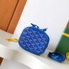 Goyard Petite Flot Bucket Bag BlueTan 139758379