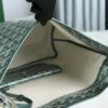 GOYARD Iridescent Goyardine Boheme Hobo Pearly Green