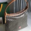 GOYARD Goyardine Boheme Hobo Black Gold 1383144 |