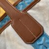 GOYARD Belharra Reversible Tote Bag Blue Turquoise Ivory BELHARMMLTY11CL03P |
