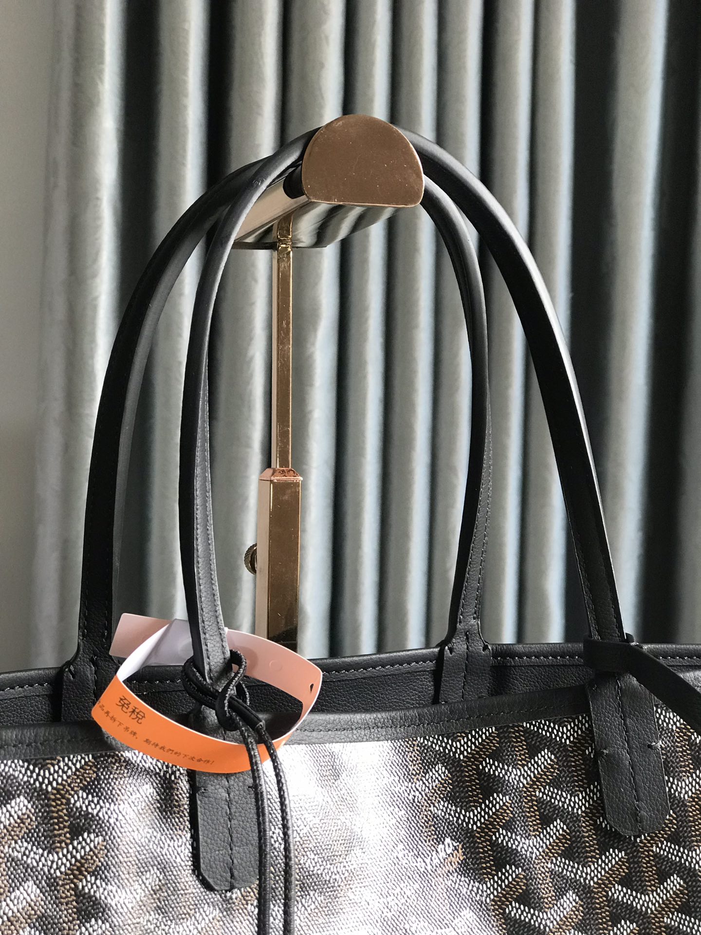 Goyard Saint Louis Tote Bag PM Black 120893735 | eBay