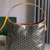 GOYARD Goyardine Boheme Hobo Black Gold 1383144 |