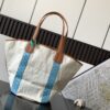 GOYARD Belharra Reversible Tote Bag Blue Turquoise Ivory BELHARMMLTY11CL03P |