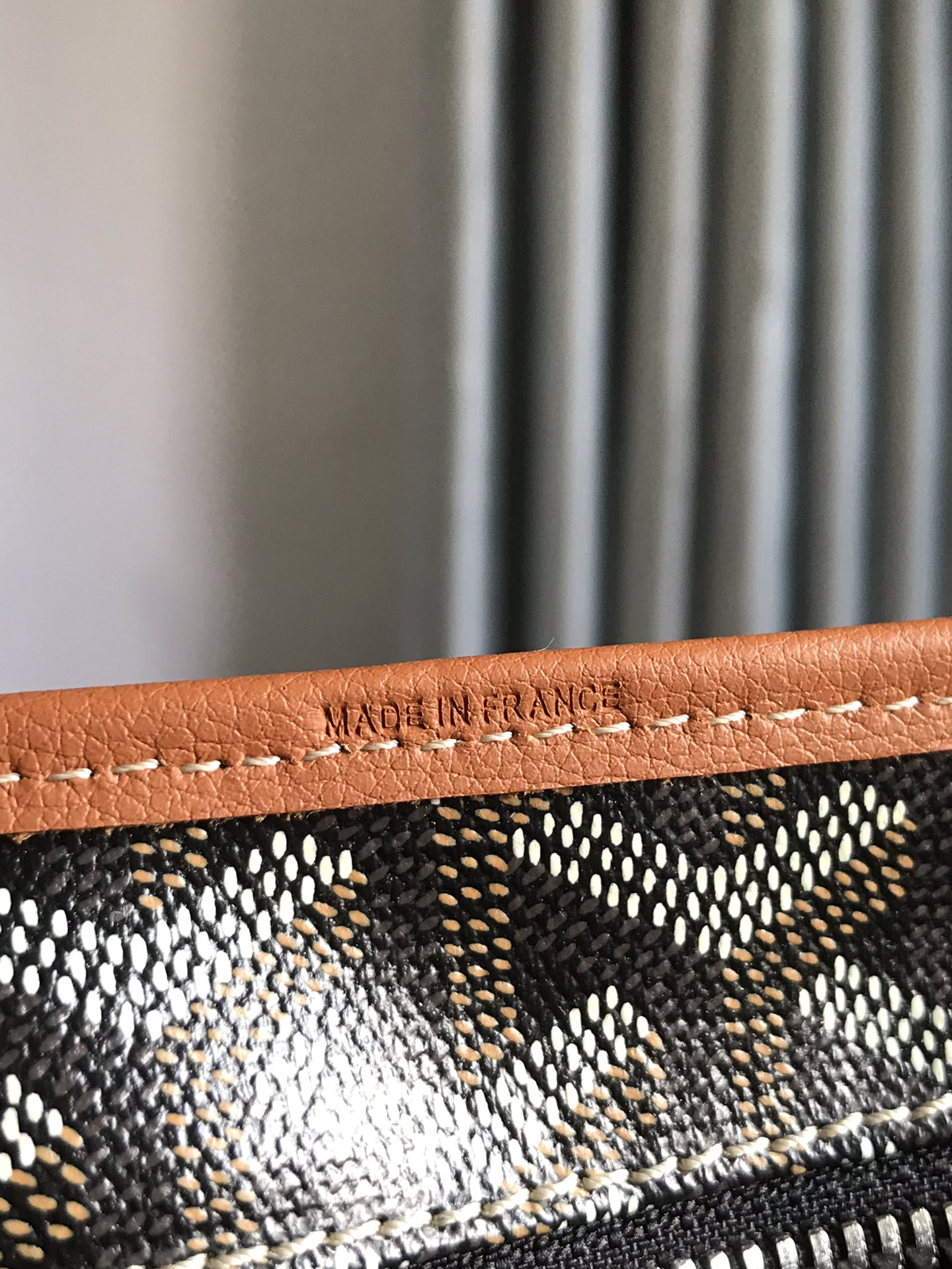 GOYARD Goyardine Boheme Hobo Black Gold 1383144 |