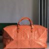 Goyard Sac Boeing 55 Duffle Handbag in Goyard orange
