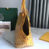 Goyard Chien Gris Pet Carrier Tote Coated Canvas bag yellow