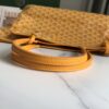 Goyard Chien Gris Pet Carrier Tote Coated Canvas bag yellow