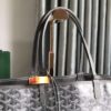 Goyard St Louis Large Black Shoulder Tote Bag and Small