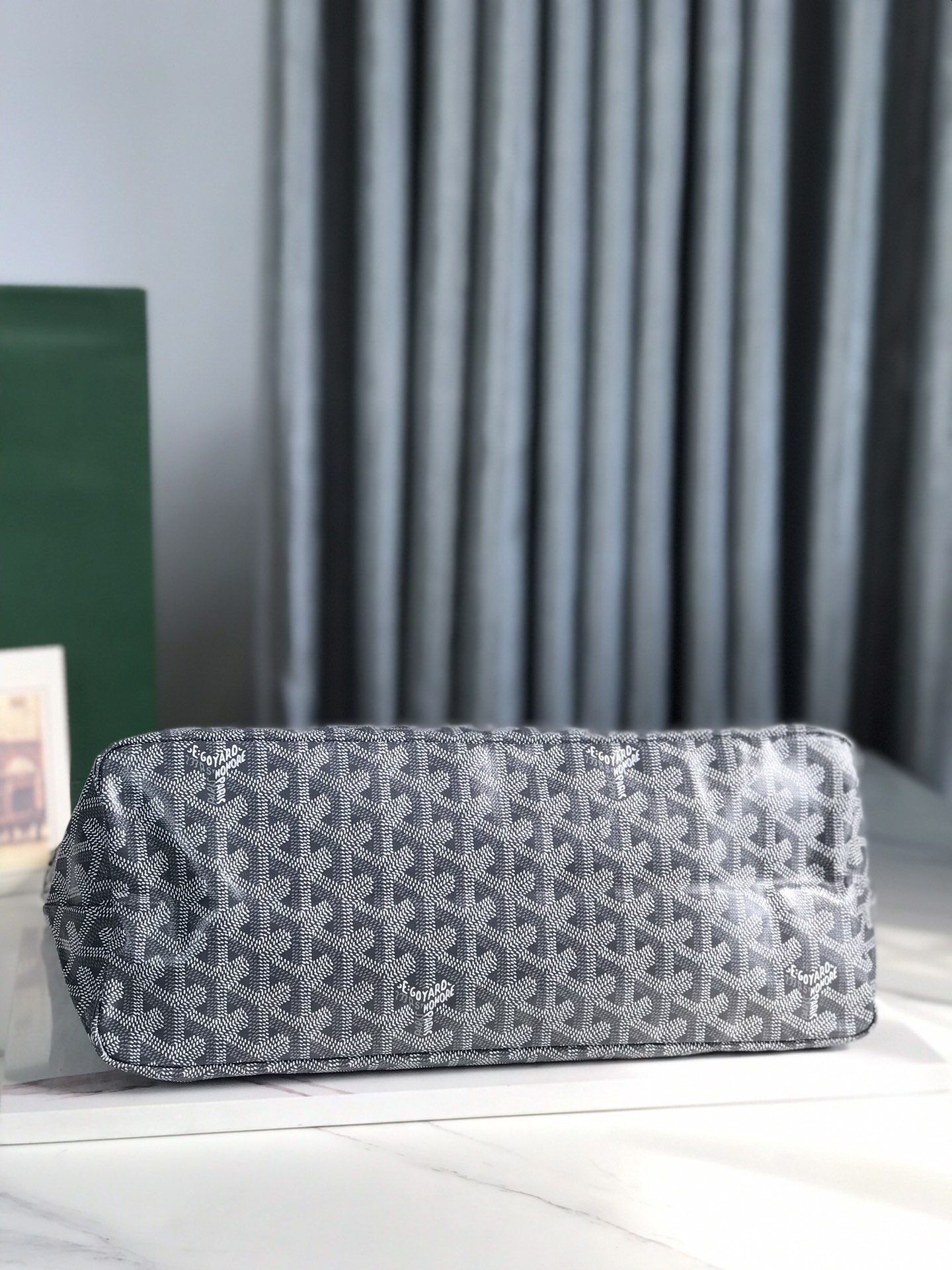 GOYARD Goyardine Boheme Hobo Grey 1540980