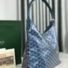 Goyard Goyardine Pearly Blue Boheme PM Hobo Bag ...