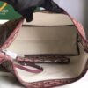 GOYARD Goyardine Boheme Hobo Burgundy 1193255 |